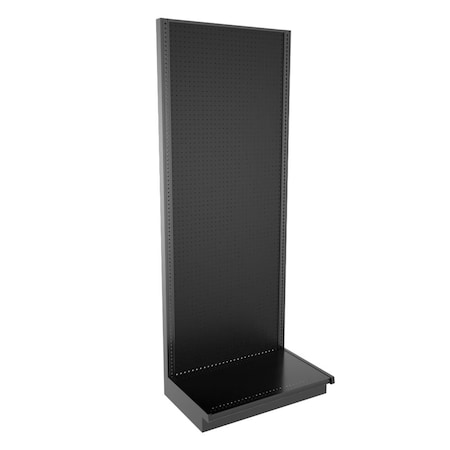 Lozier Gondola Wall Display Starter, Black 36W 96H 22D P392S-ST